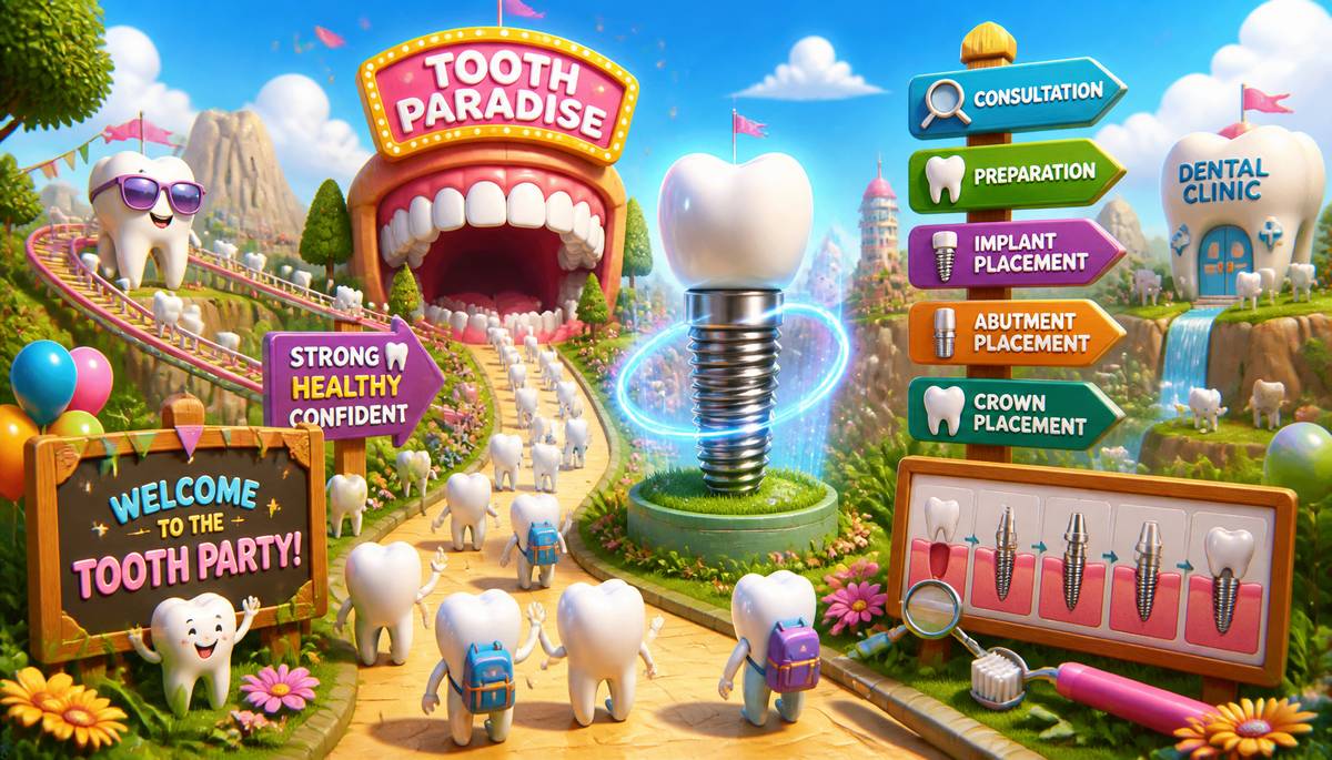 Wacky World of Dental Implants: A Strange Trip to Tooth Paradise