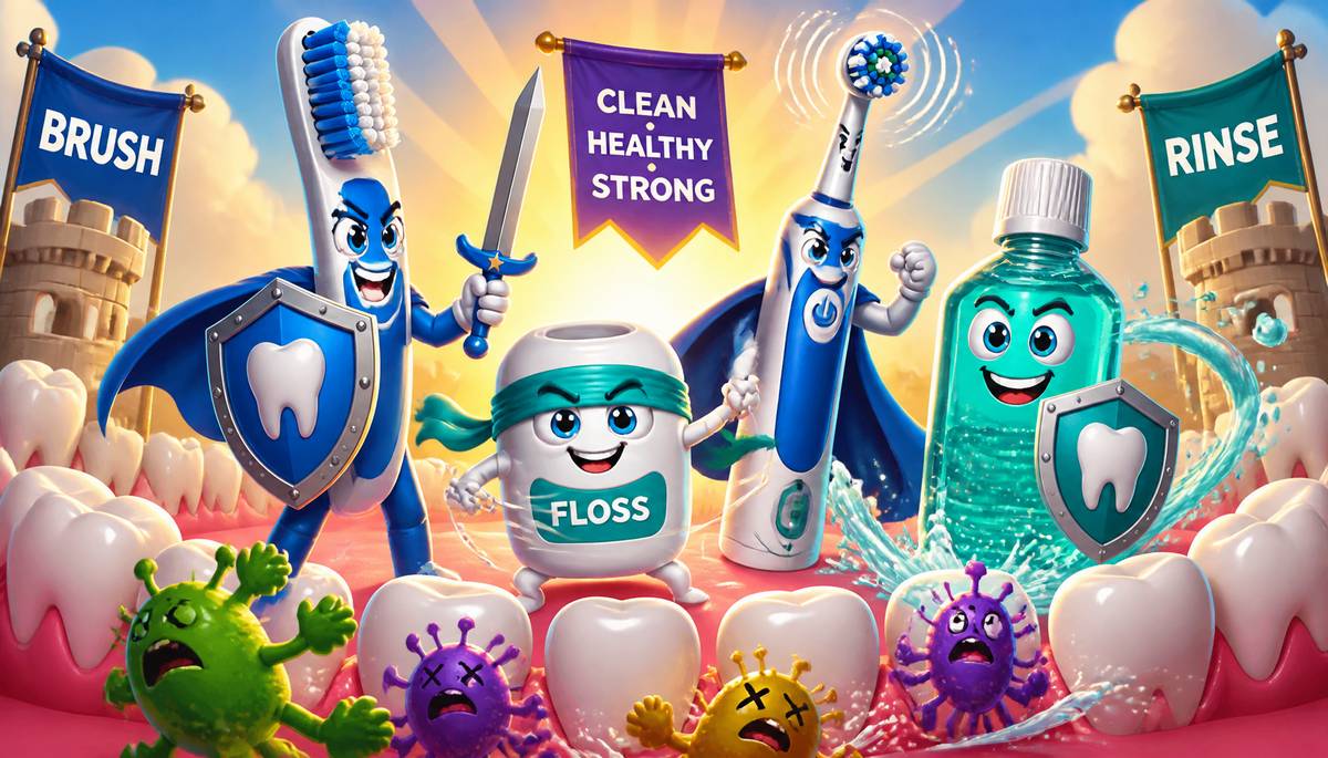 Dentistry Debauchery: The Twisted Adventures of Toothbrush and Floss