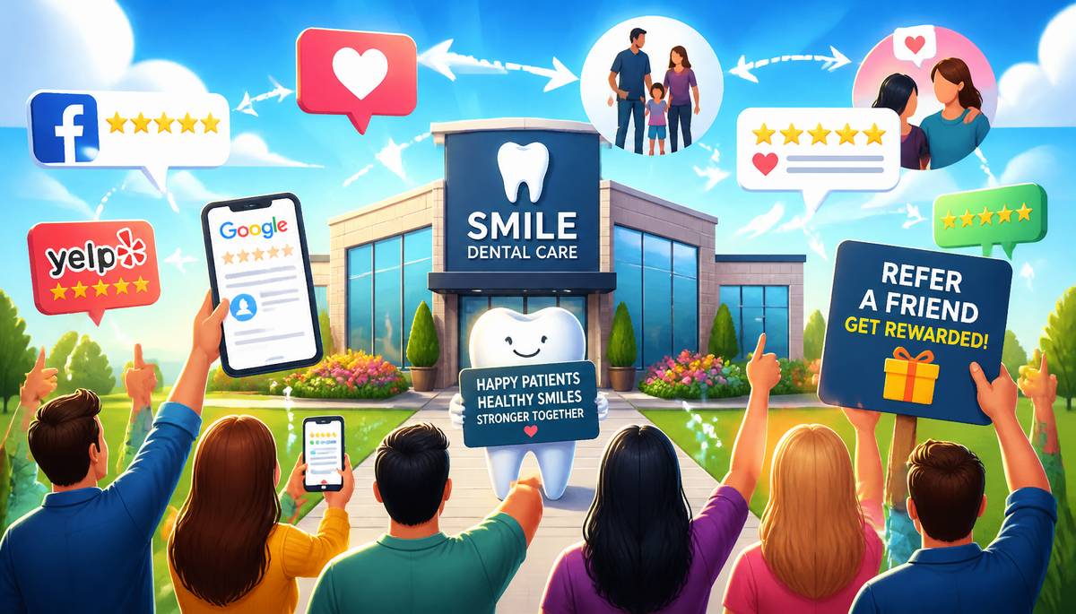 Importance of Patient Referrals and Reviews in Dental Marketing