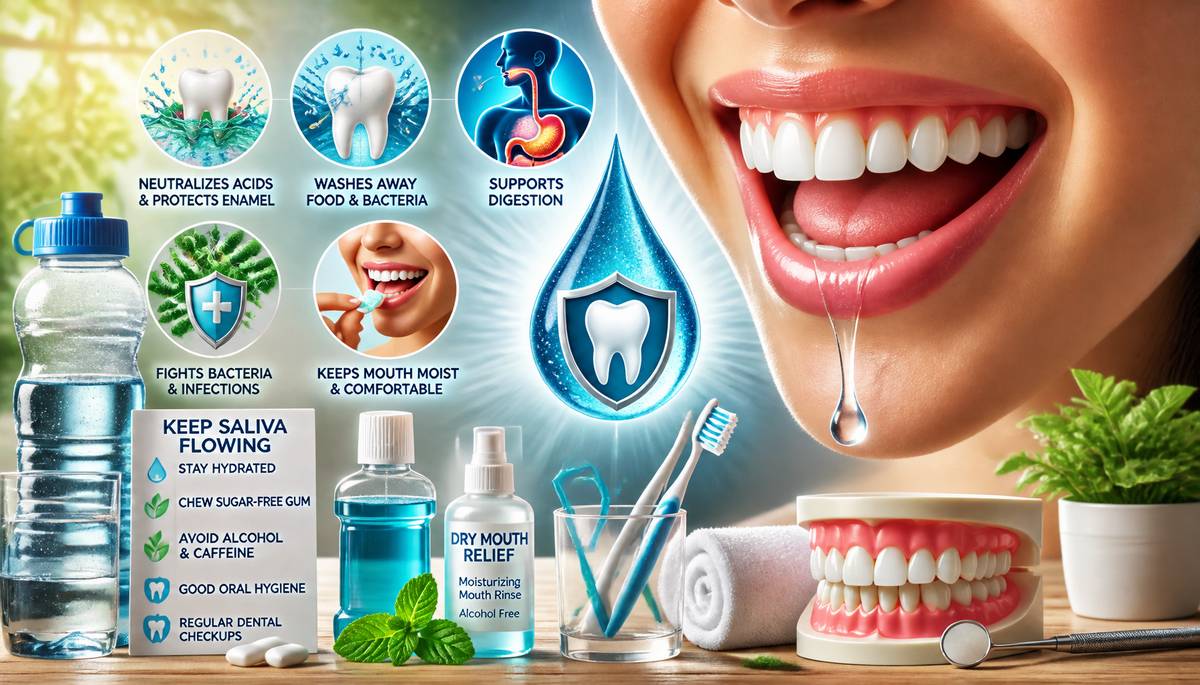 The Importance of Saliva: Natures Oral Health Defender