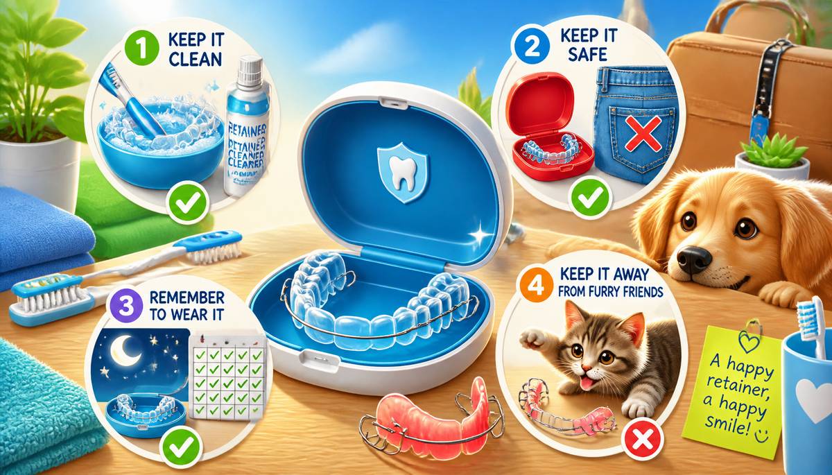 A Delightful Dive into Dental Retainers: Tips and Tricks for Your Mouths Best Friend