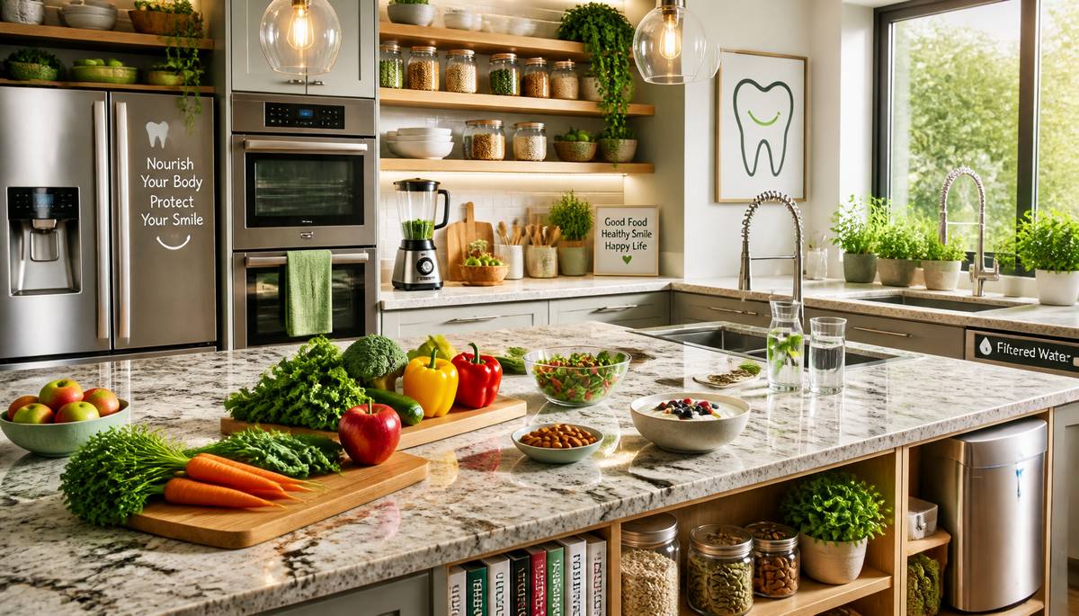 A Dentists Guide to Designing a Kitchen for Healthy Smiles